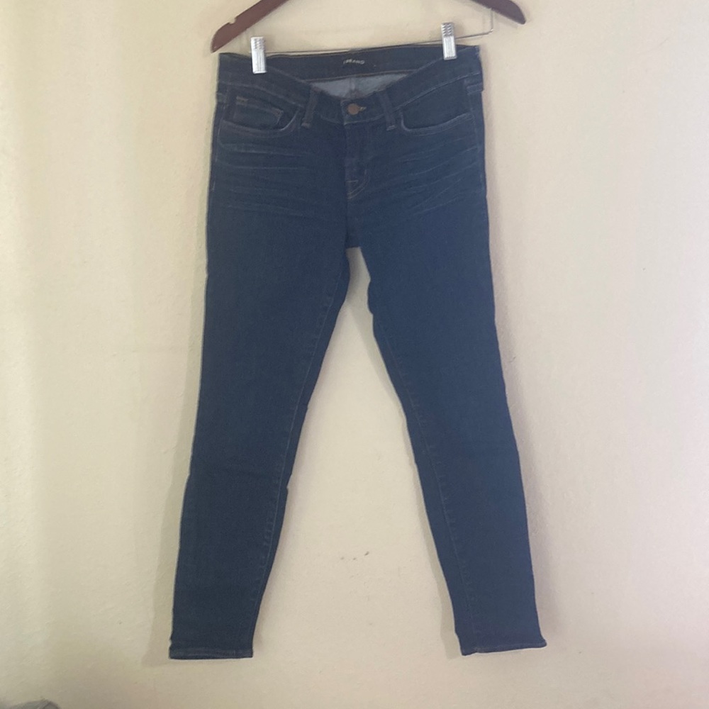 J Brand skinny leg Daphne blue jeans size 27.